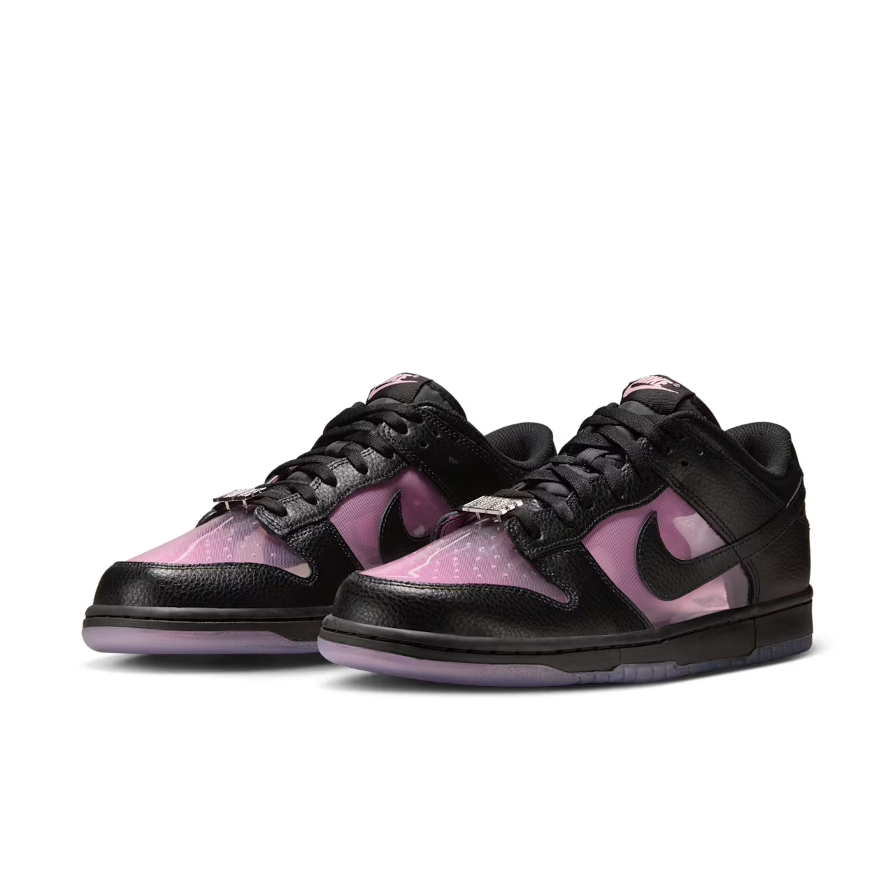 Nike Dunk Low "Black/Pink Rise" – Bold Streetwear Classic