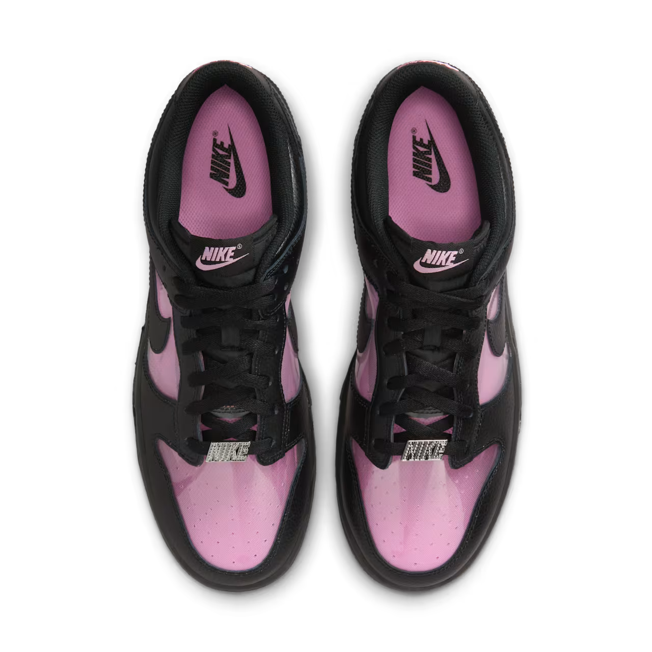 Nike Dunk Low "Black/Pink Rise" – Bold Streetwear Classic