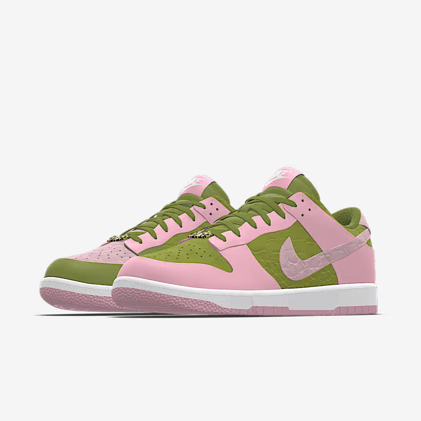 Nike Dunk Low Unlocked By You "Triple Pink Custom" – Personalized Retro Classic
