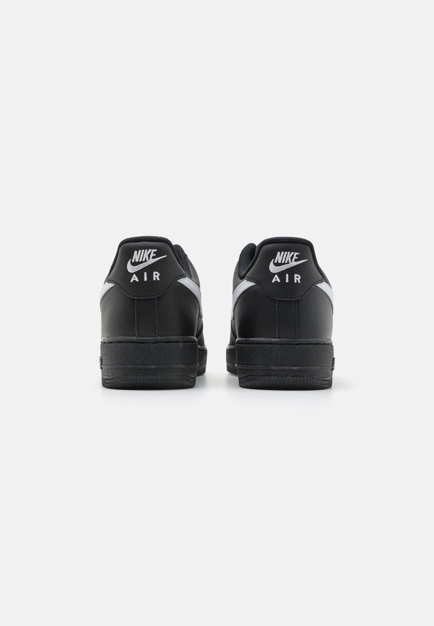 Nike Air Force 1 '07 Black White Leather Trainers - Iconic Comfort