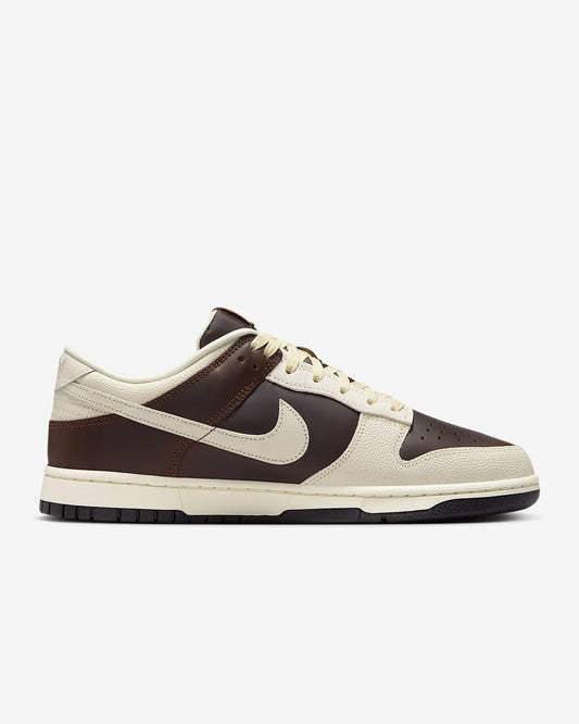 Nike Dunk Low Retro "Cacao Wow" – Brown & Sail Leather Sneakers