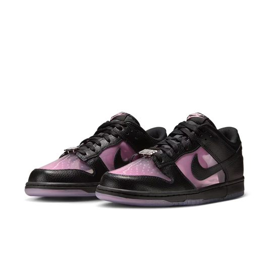 Nike Dunk Low "Black/Pink Rise" – Bold Streetwear Classic