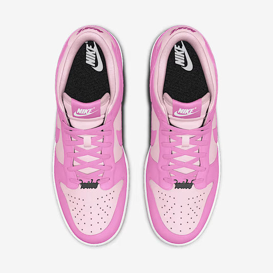 Nike Dunk Low "Pink Bliss/Custom Edition" – Bold Retro Classic